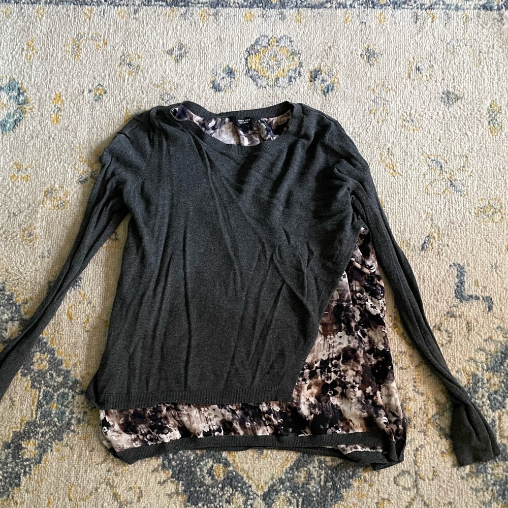 Asymmetrical shirt